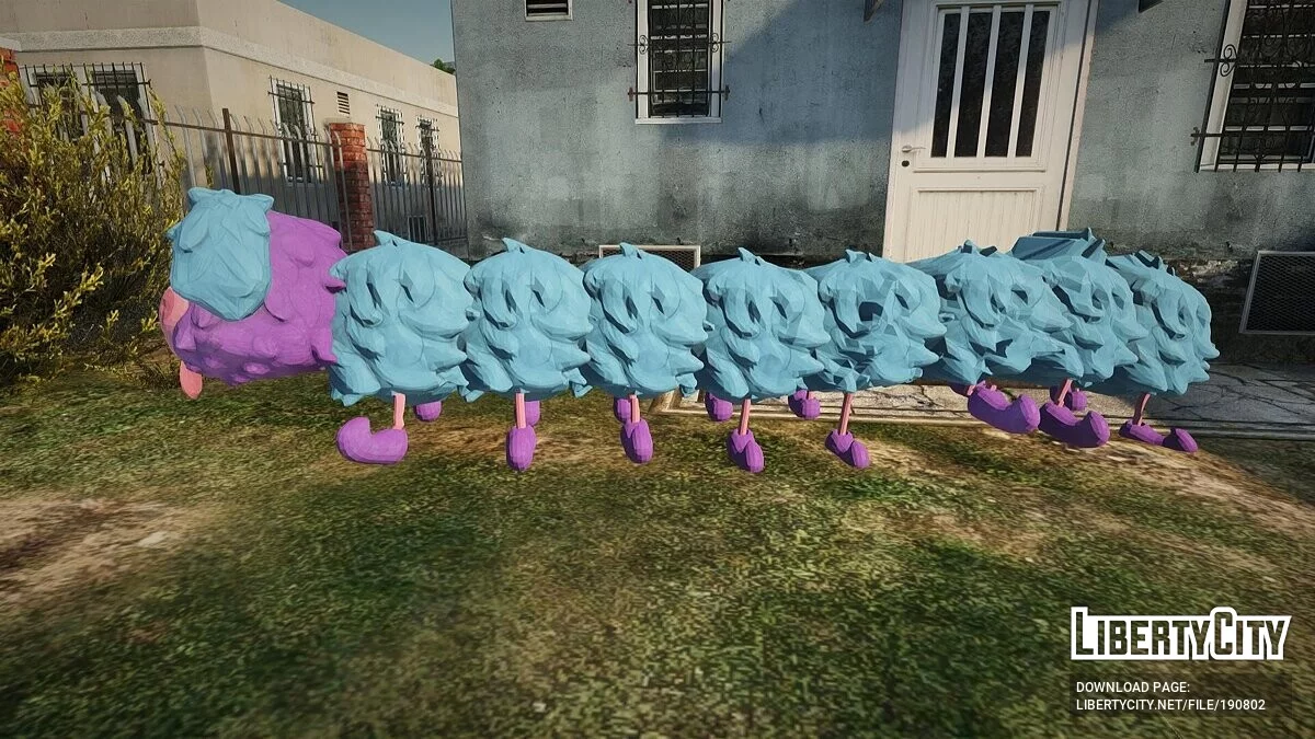 Пі Джей Мопс-О-Гусениця з Poppy Playtime / GTA San Andreas