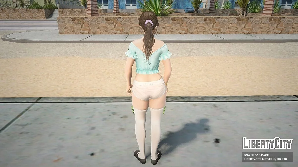 Sayuri in a sexy outfit / GTA San Andreas
