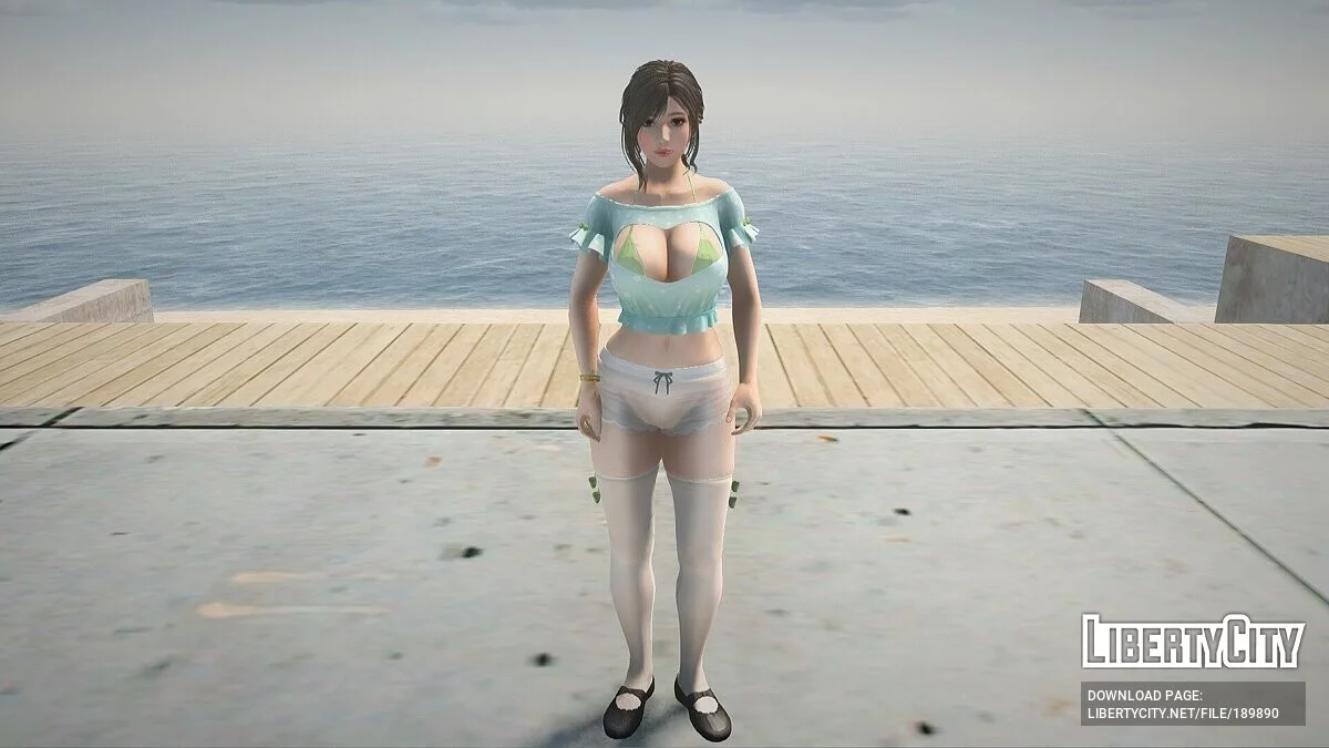 Sayuri in a sexy outfit / GTA San Andreas