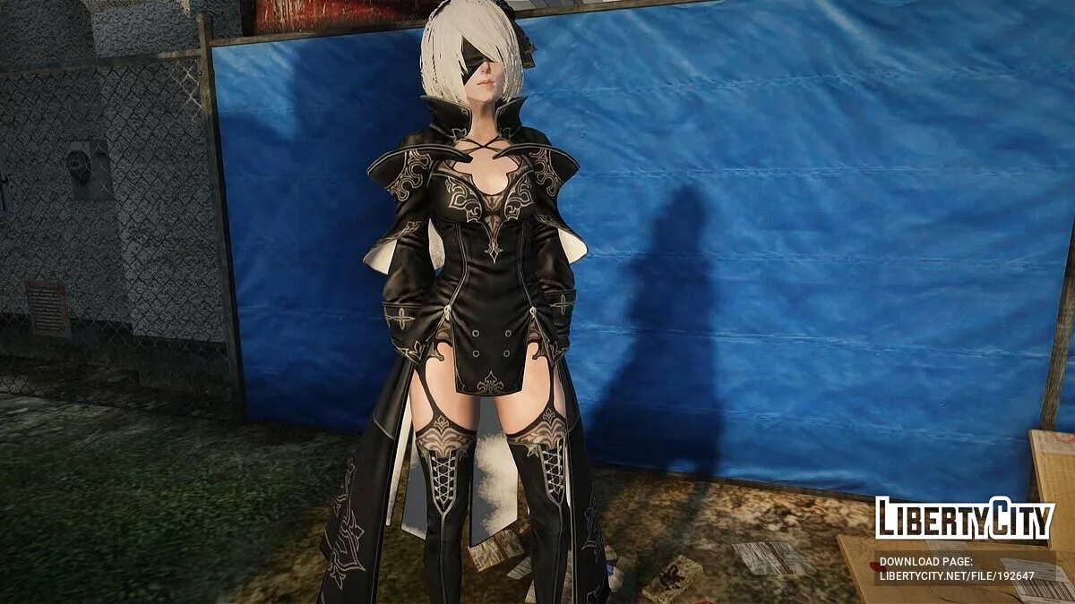 2B Alternate from Nier Reincarnation / GTA San Andreas