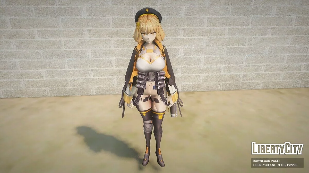 Anis з Nikke: Goddess of Victory / GTA San Andreas