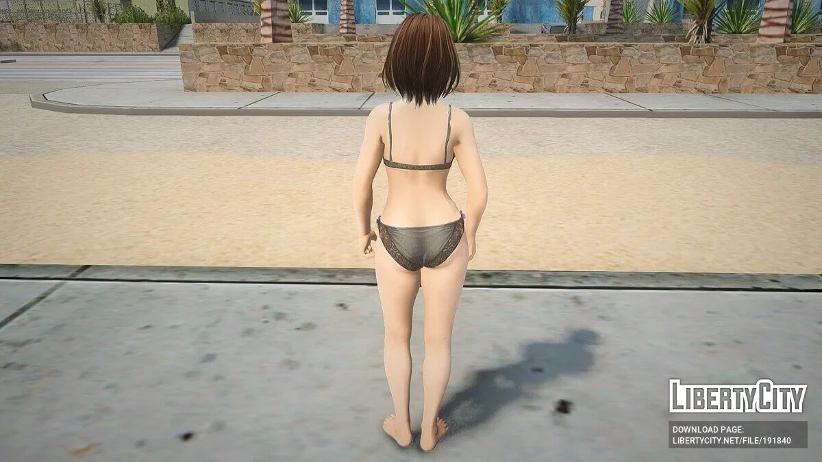 Tsukushi dalam pakaian dalam / GTA San Andreas