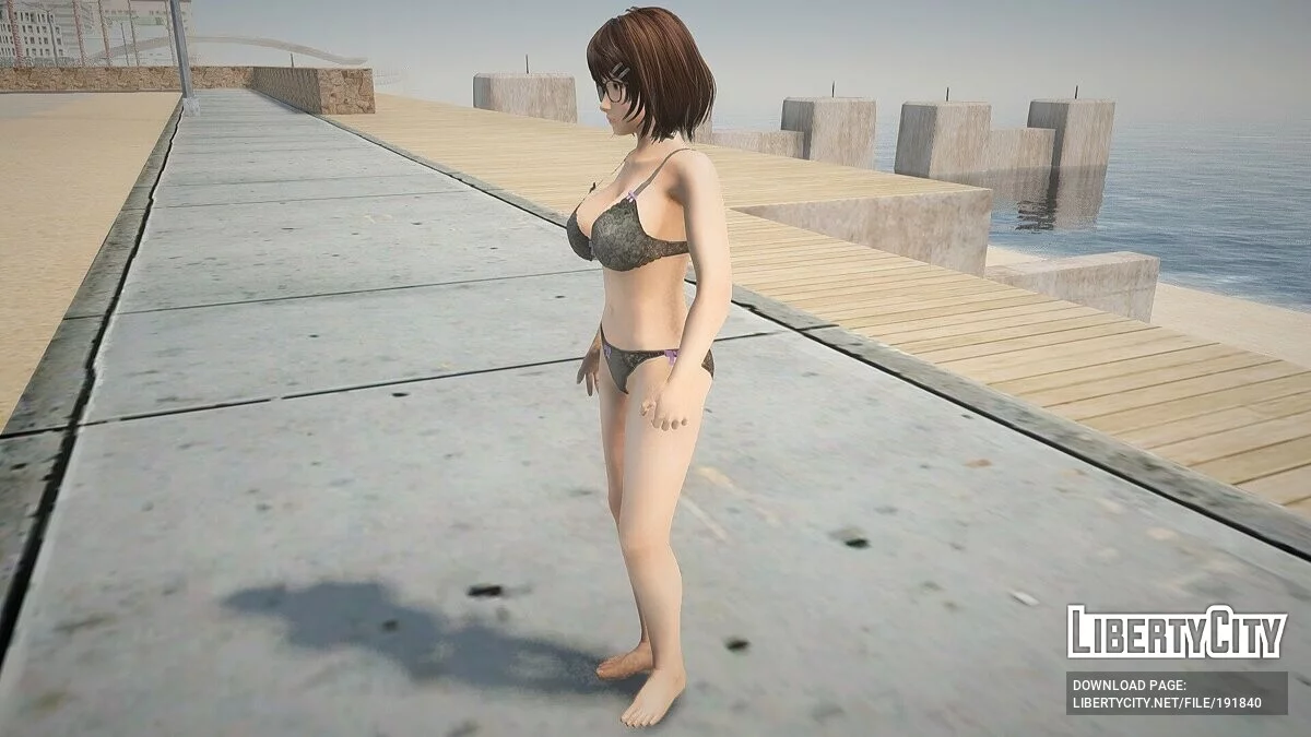 Tsukushi dalam pakaian dalam / GTA San Andreas