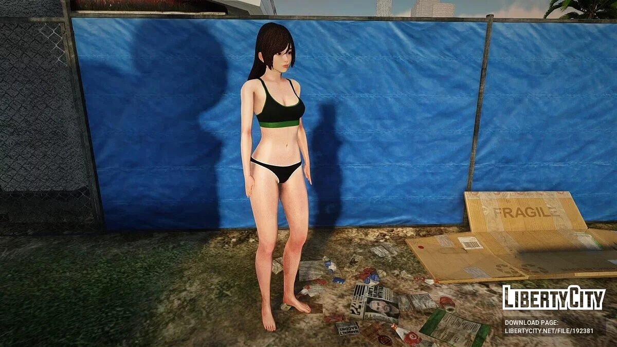 Gadis dengan pakaian dalam / GTA San Andreas
