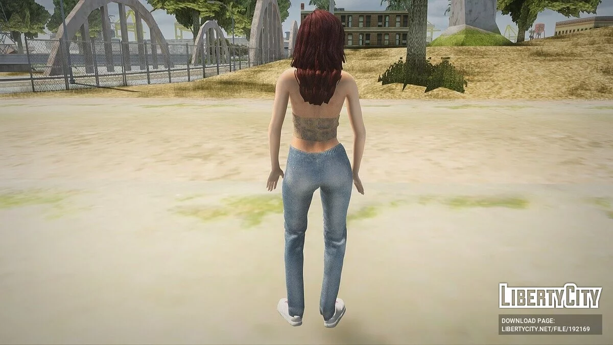 Девушка в повседневной одежде / GTA San Andreas