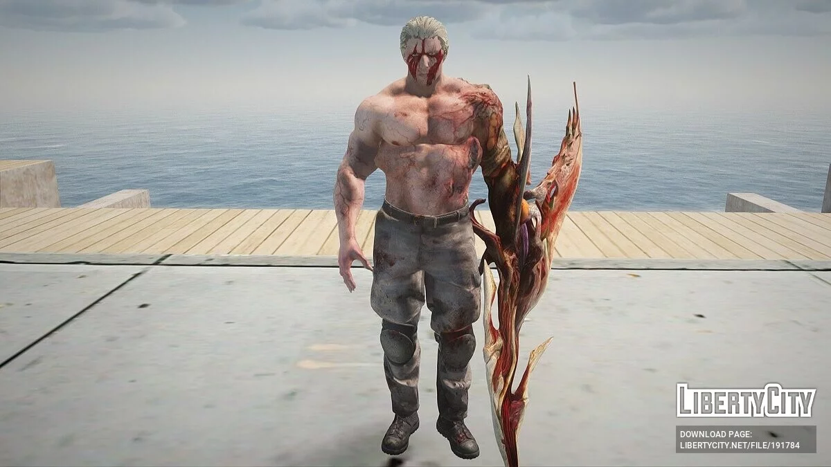 Jack Krauser de Resident Evil 4 Remake / GTA San Andreas