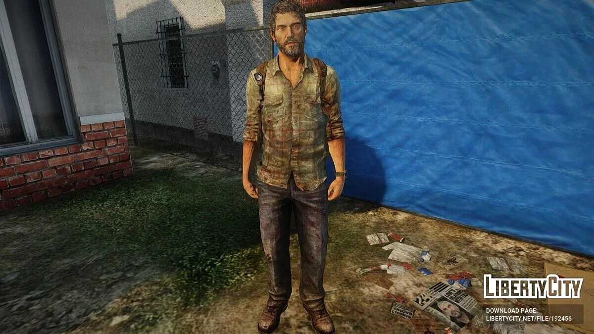 Joel de The Last Of Us 2 / GTA San Andreas