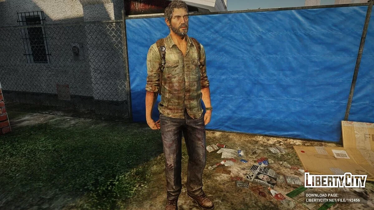 Joel de The Last Of Us 2 / GTA San Andreas
