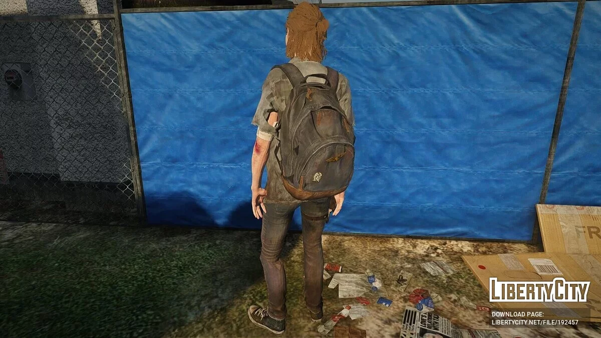 Ellie de The Last Of Us 2 / GTA San Andreas