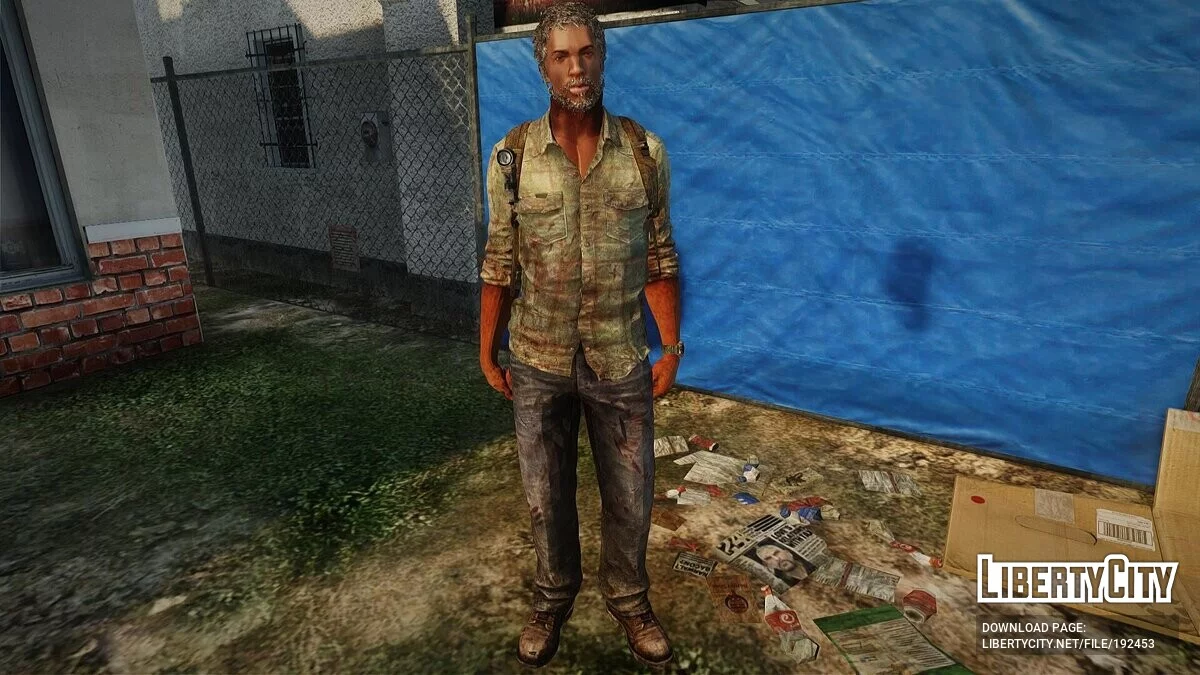 Carl Johnson HD (Style de Joel de The Last Of Us 2) / GTA San Andreas