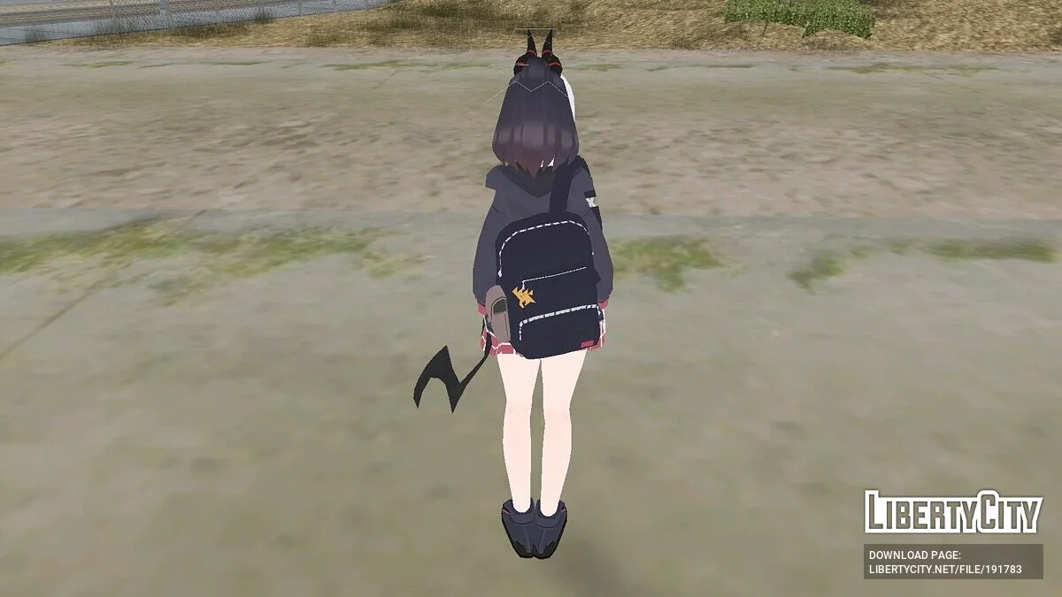 Kayoko Onikata de Blue Archive / GTA San Andreas