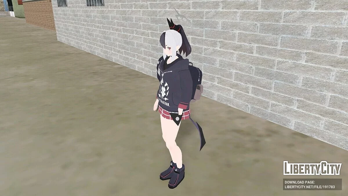 Kayoko Onikata de Blue Archive / GTA San Andreas
