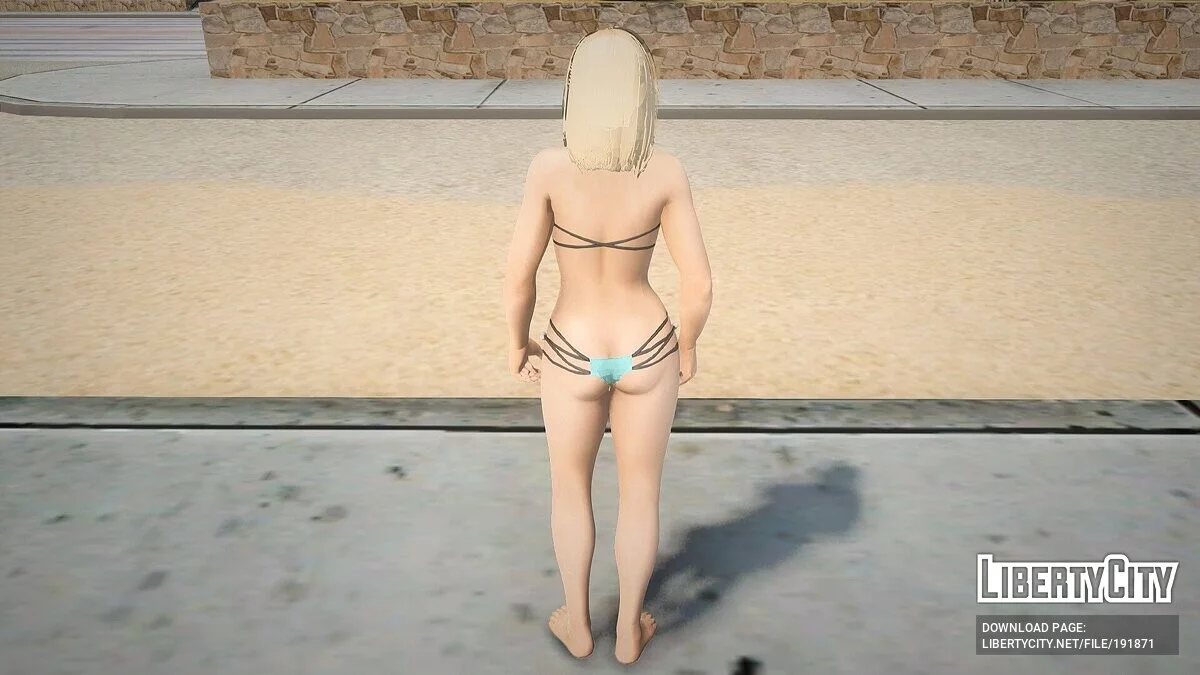 Хелена Дуглас в бикини / GTA San Andreas