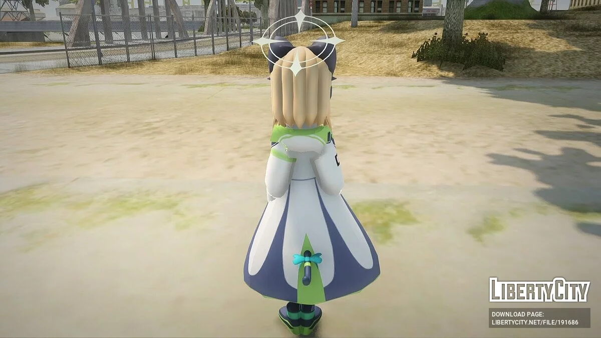 Midori Saiba de Blue Archive / GTA San Andreas