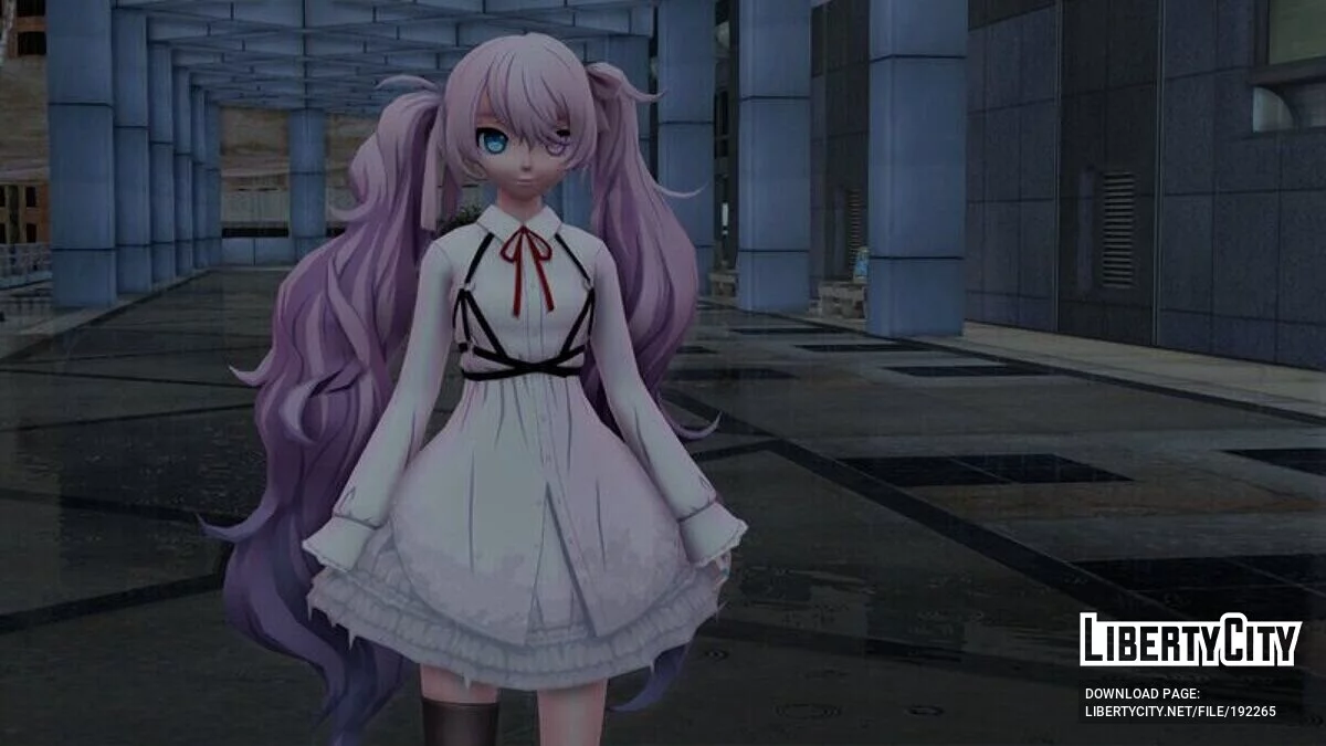 Hatsune Miku 25-ji from PDFT / GTA San Andreas