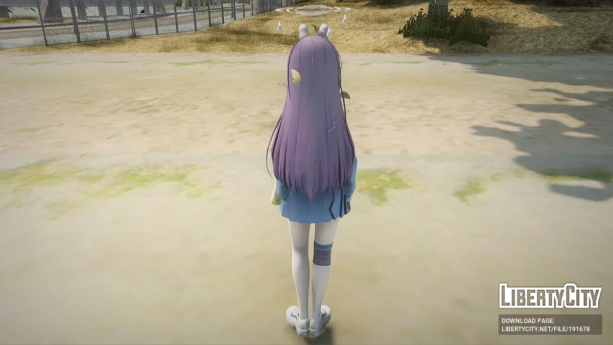 Miyu Kasumizawa de Blue Archive / GTA San Andreas