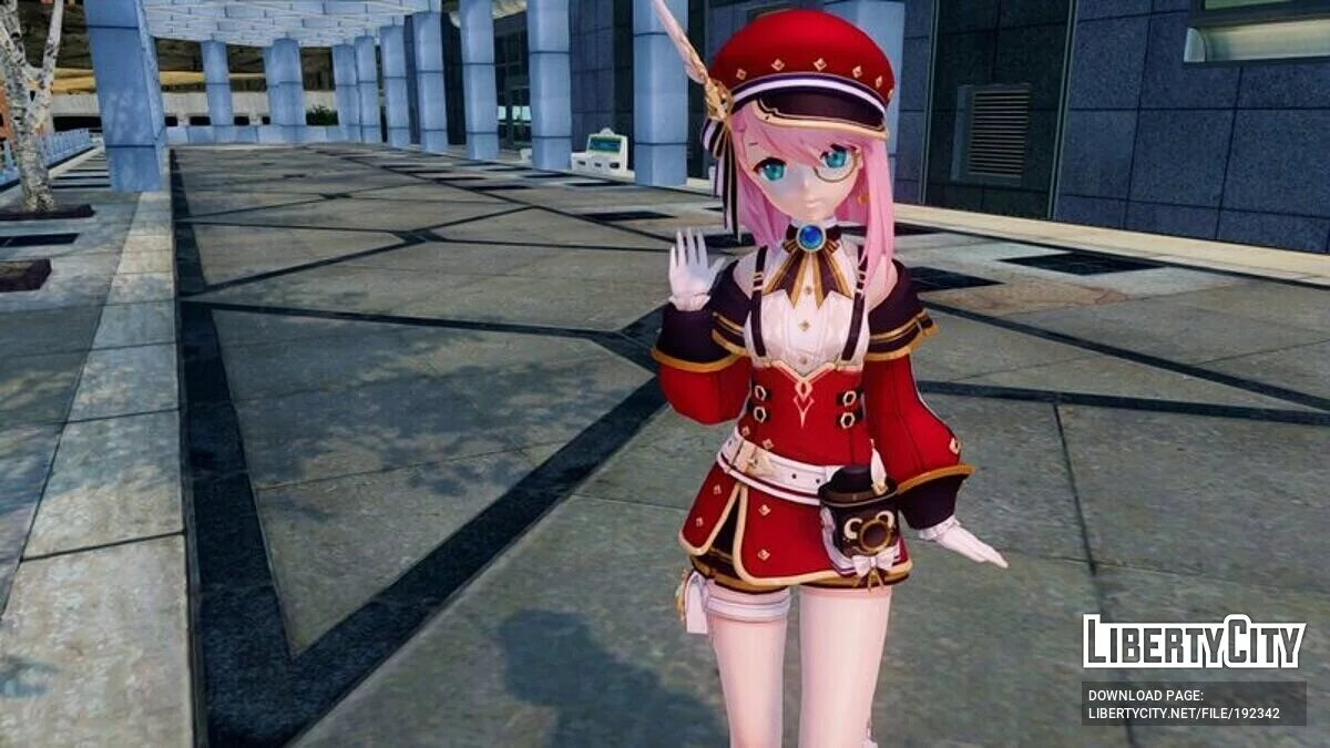 Charlotte dari Genshin Impact / GTA San Andreas