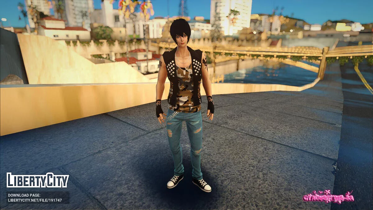 Street Male Outfit / جي تي إيه سان أندرياس