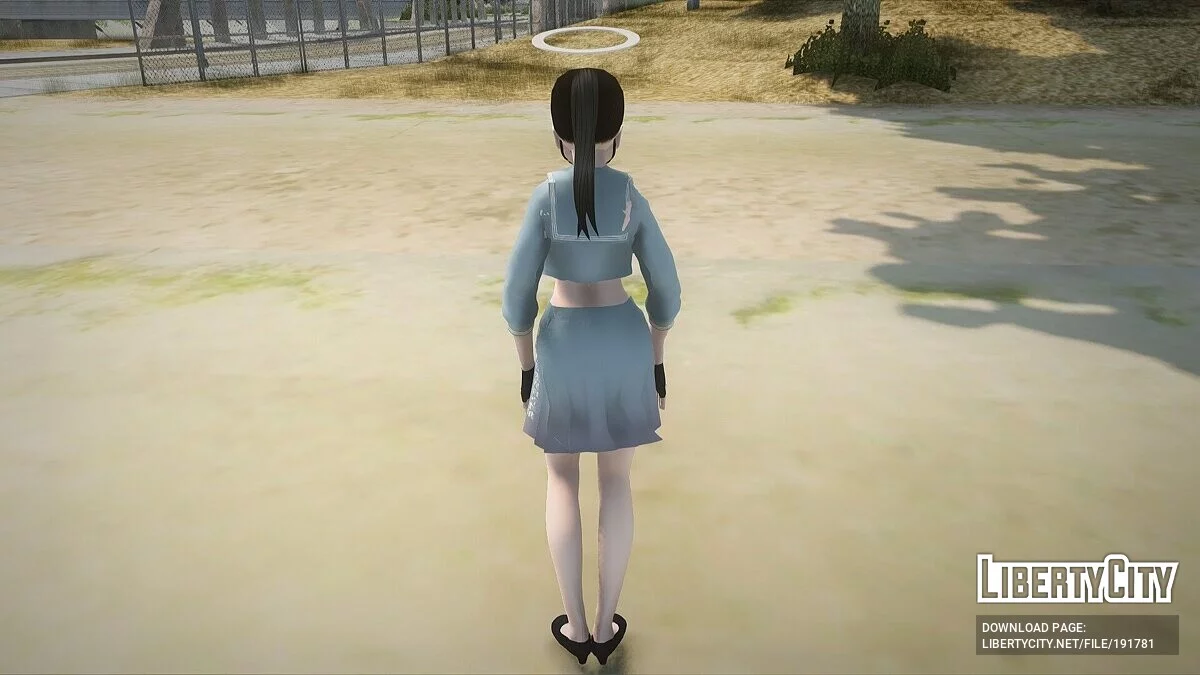 Sukeban (SMG) de Blue Archive / GTA San Andreas
