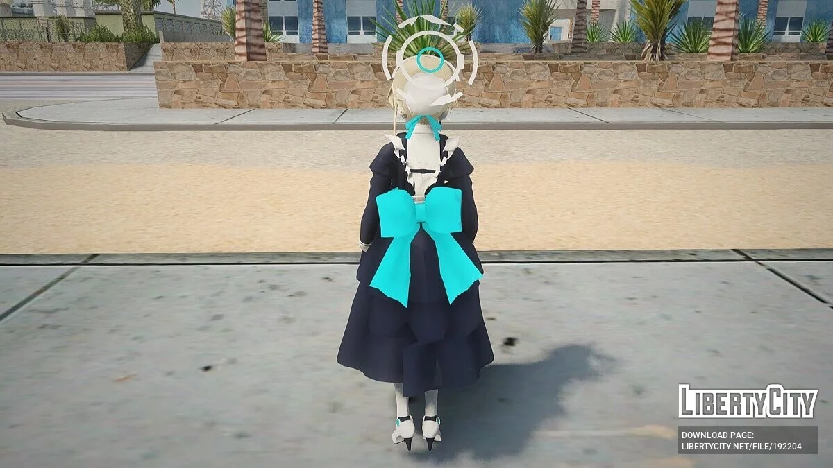 Toki Asuma з Blue Archive / GTA San Andreas