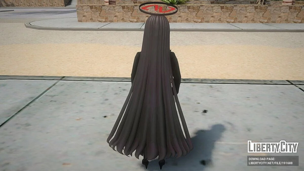 Tsukatsuki Rio de Blue Archive / GTA San Andreas