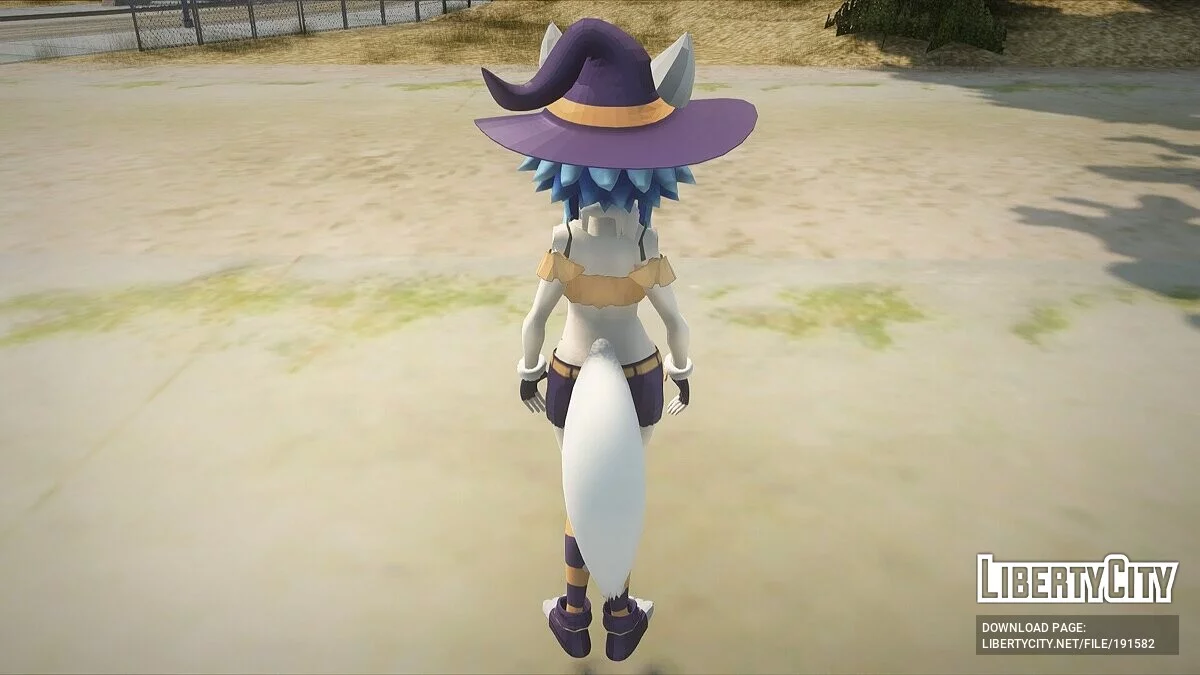 White Heart (Halloween Wolf) Neptunia / GTA San Andreas