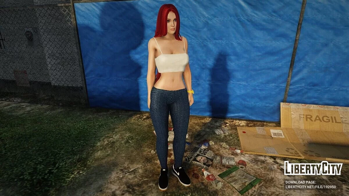 Дівчина з червоним волоссям / GTA San Andreas
