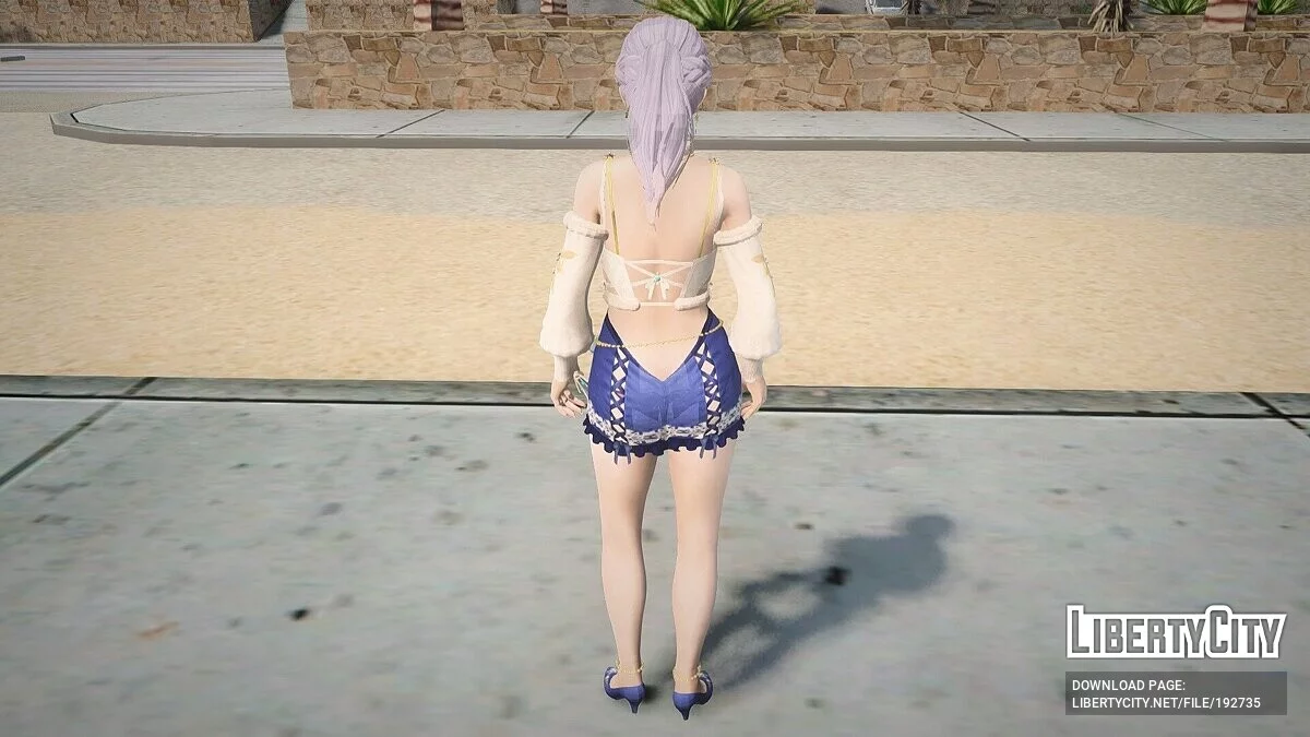 Fiona Makeup Neige / GTA San Andreas