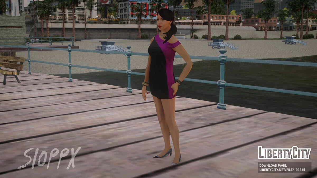 Kay Hartman de La Balada de Gay Tony (Chica del Baño) / GTA San Andreas