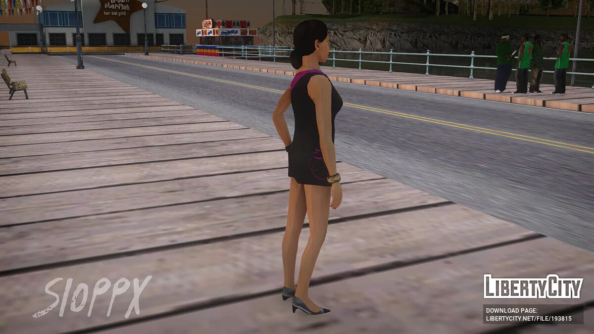 Kay Hartman de La Balada de Gay Tony (Chica del Baño) / GTA San Andreas
