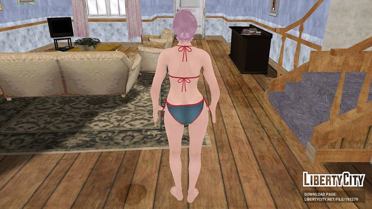 Элиза в бикини / GTA San Andreas