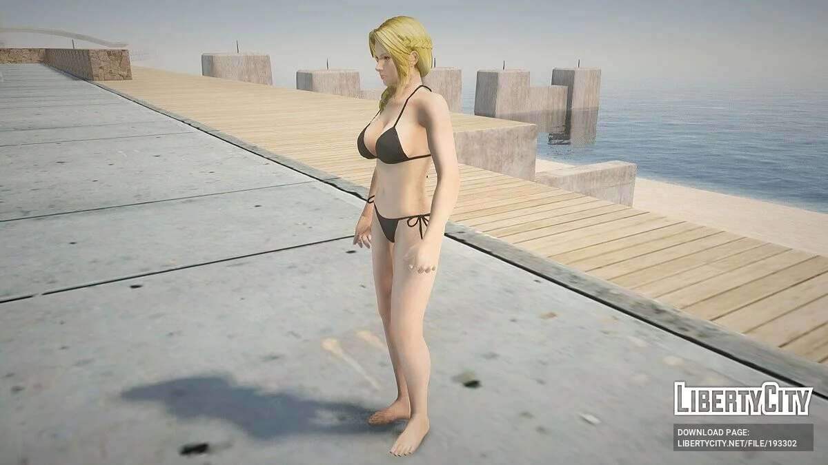 Хелена Дуглас в бикини / GTA San Andreas