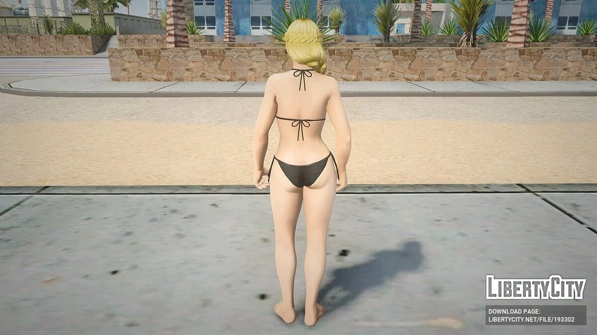 Хелена Дуглас в бикини / GTA San Andreas