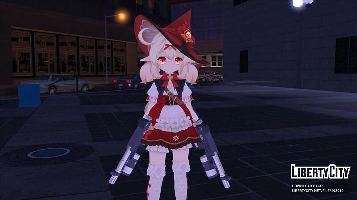 Klee: Bintang yang Mekar dari Genshin Impact + Animasi Wajah / GTA San Andreas