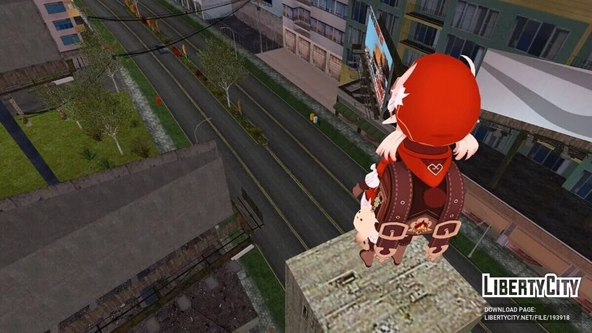 Klee dari Genshin Impact + Animasi Wajah / GTA San Andreas
