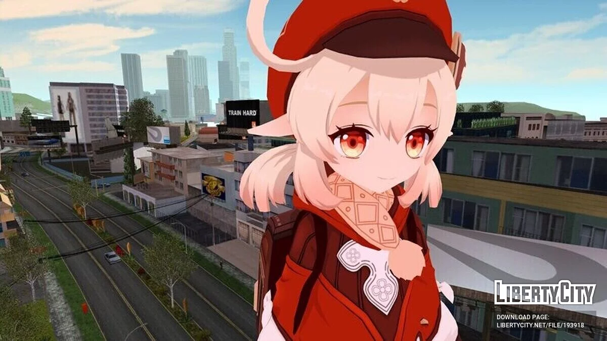 Klee dari Genshin Impact + Animasi Wajah / GTA San Andreas