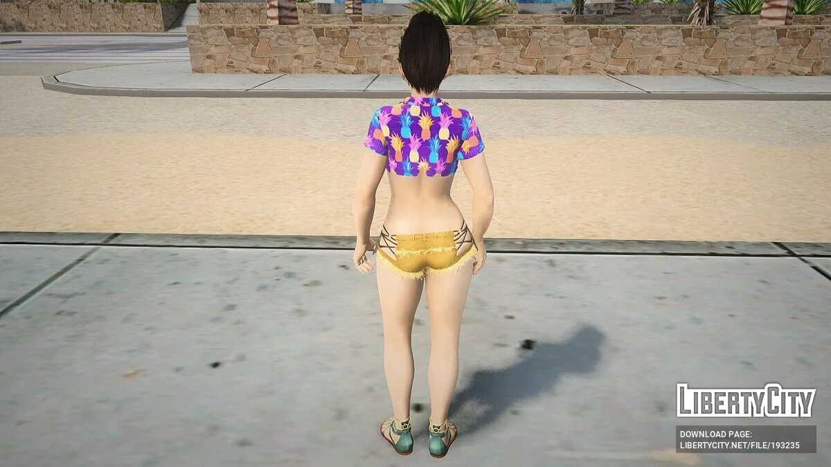 Кокоро в сексуальном наряде / GTA San Andreas