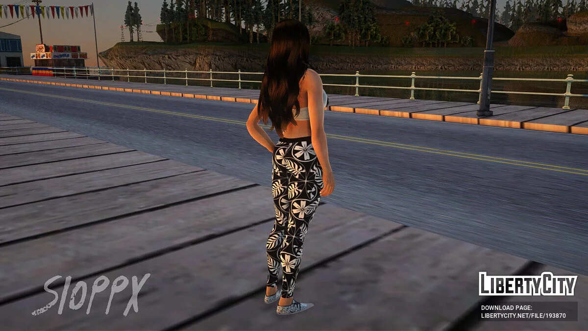 Mai Shiranui in Casual Clothing / GTA San Andreas