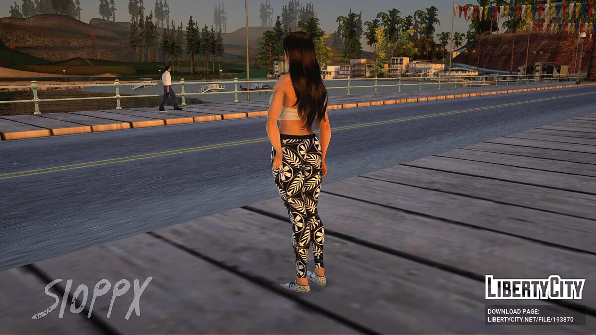 Mai Shiranui in Casual Clothing / GTA San Andreas