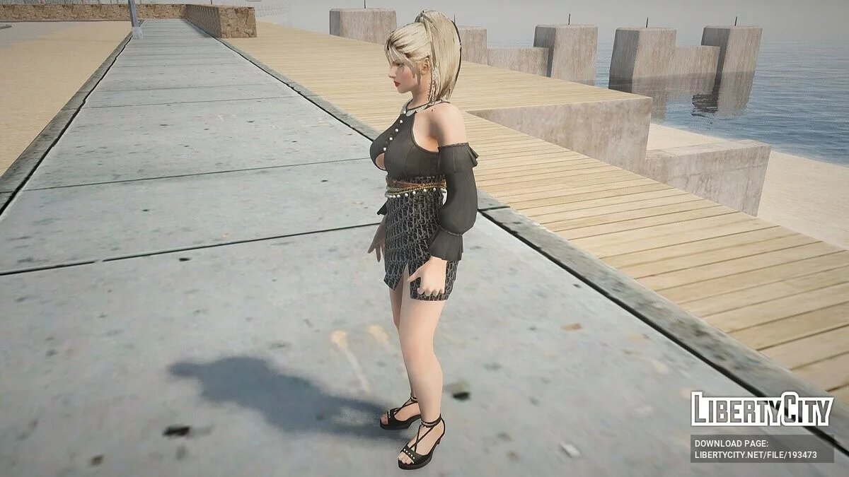 Rachel im sexy Dior-Outfit / GTA San Andreas