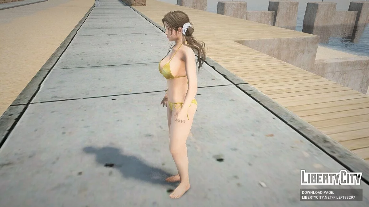 Саюри в бикини / GTA San Andreas