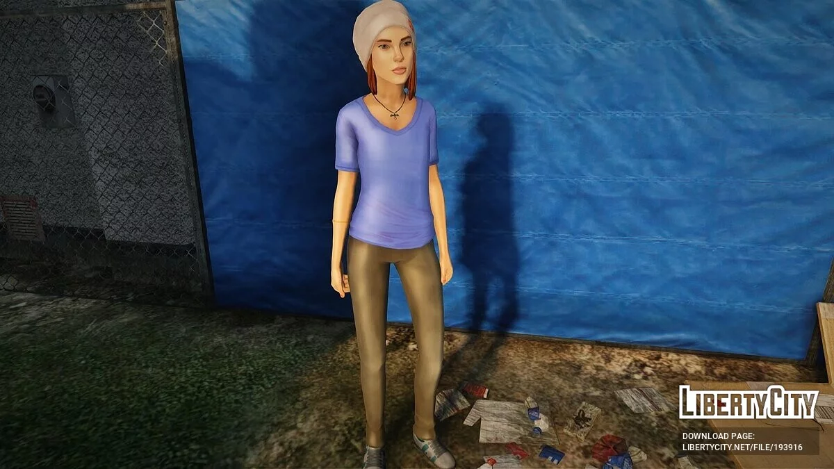 Steph Gingrich dari Life is Strange / GTA San Andreas