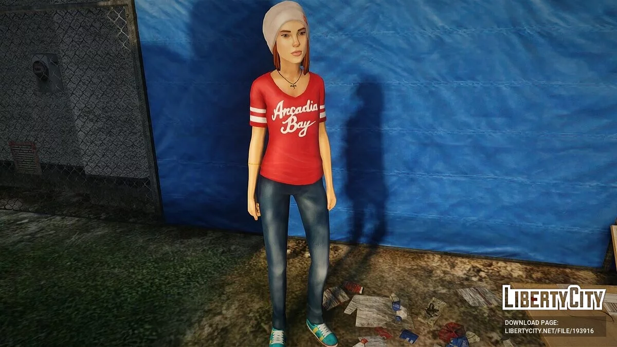 Steph Gingrich dari Life is Strange / GTA San Andreas