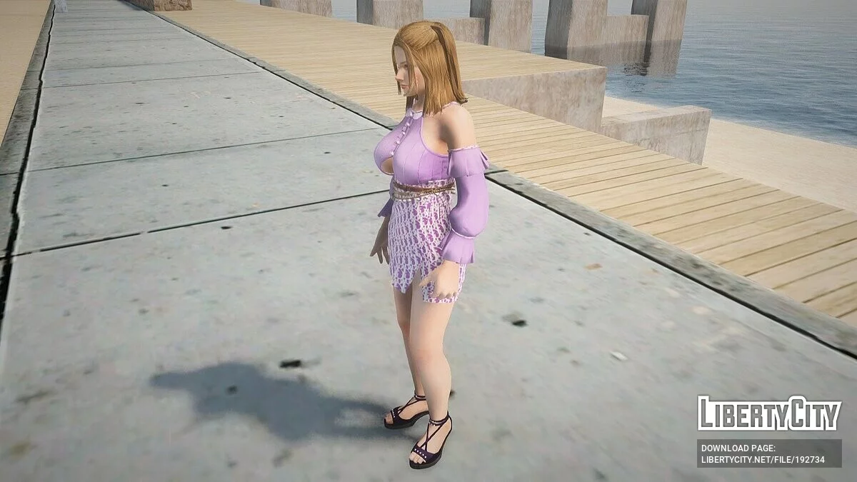 Tina Armstrong en atuendo sexy de Dior / GTA San Andreas