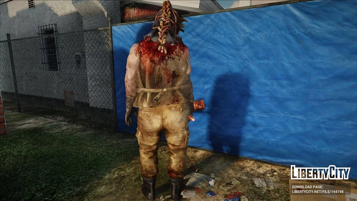 Brute из Resident Evil 4 Remake / GTA San Andreas