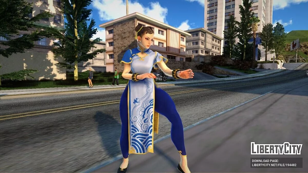 Chun Li - Street Fighter / GTA San Andreas