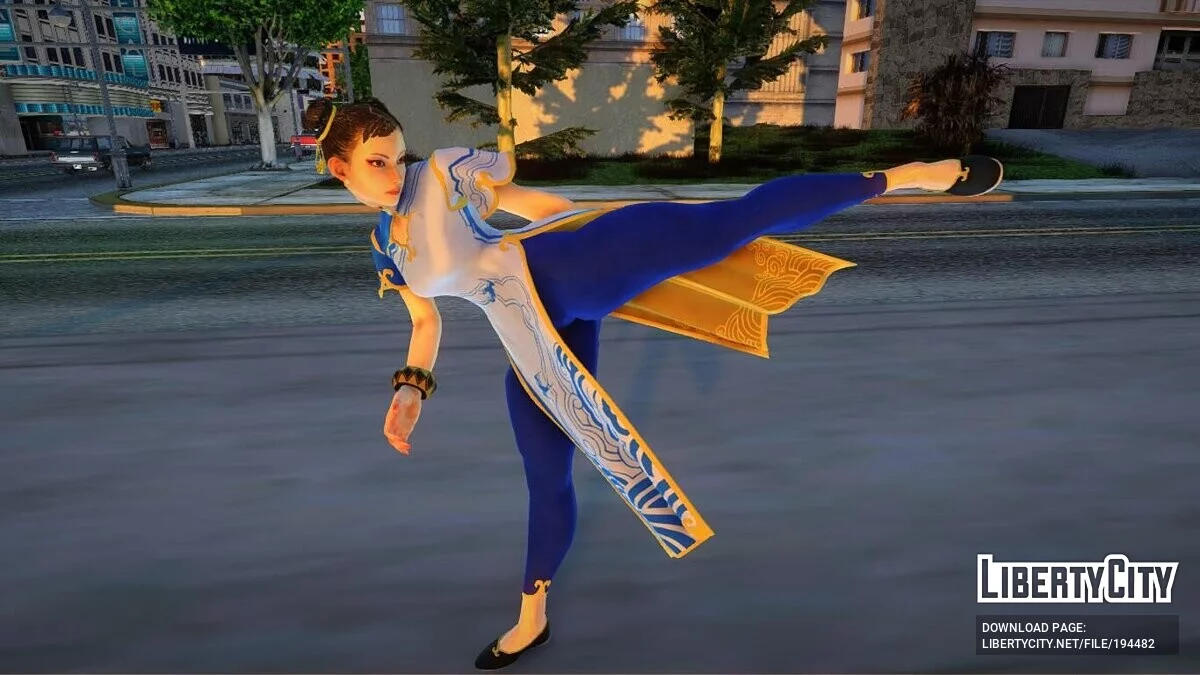 Chun Li - Street Fighter / GTA San Andreas