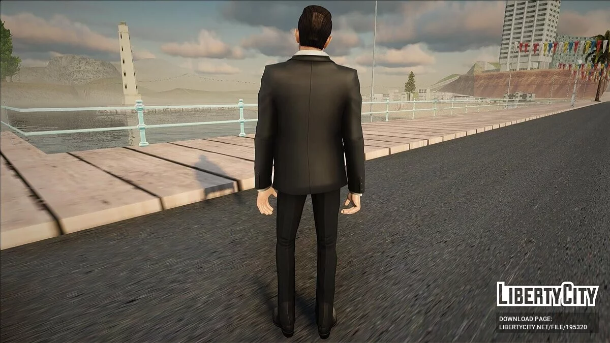 Johnny Cash de Guitar Hero 5 + guitare / GTA San Andreas