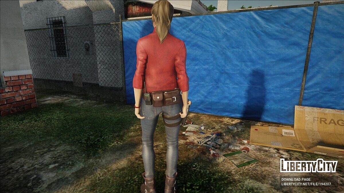 Download Claire Redfield from Fortnite for GTA San Andreas