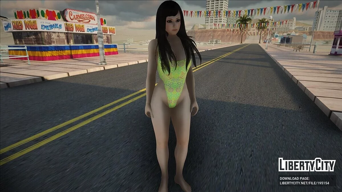 身穿路易威登泳衣的小百合 / GTA San Andreas